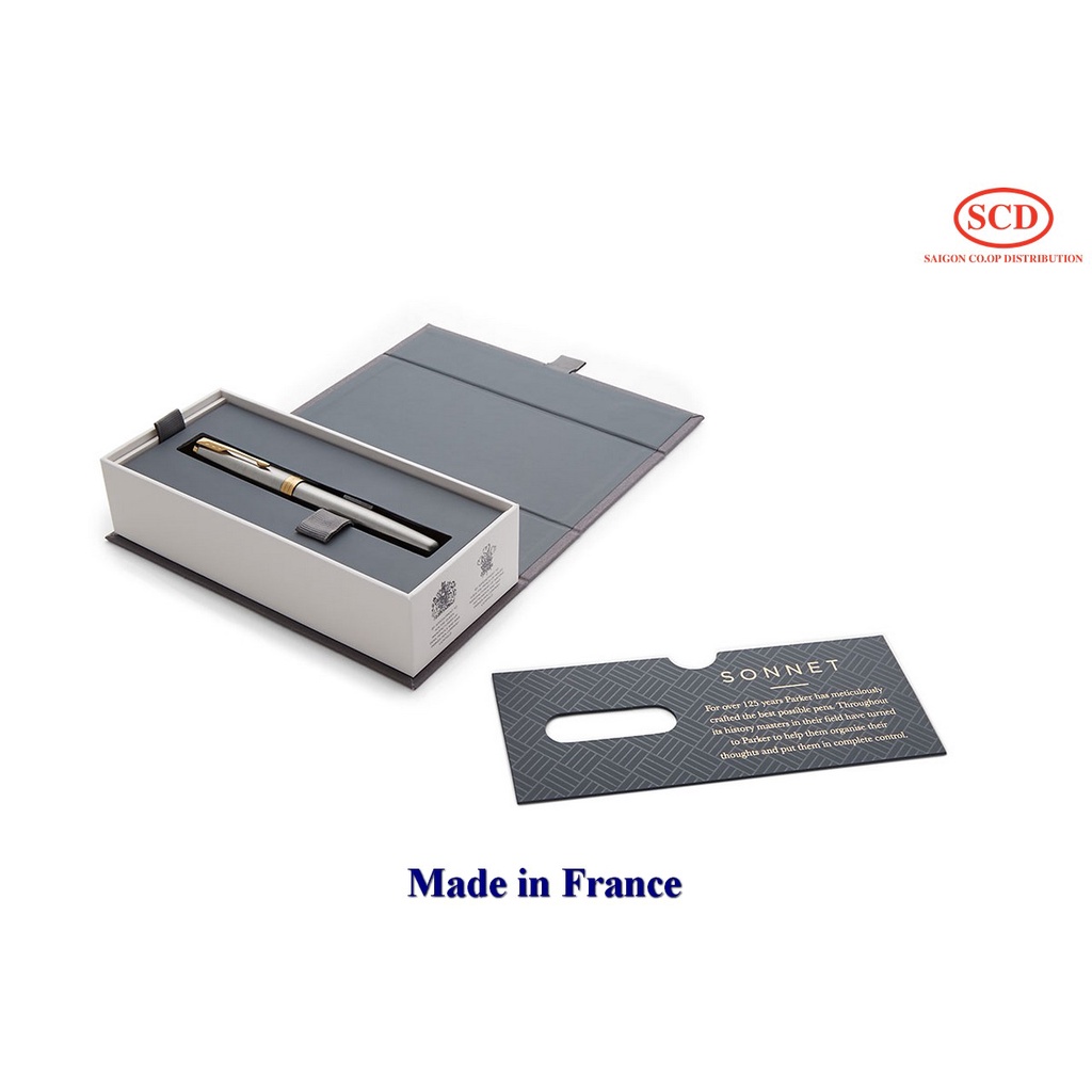 Bút Máy Parker IM Nickel GT Fountain Pen F - 856030