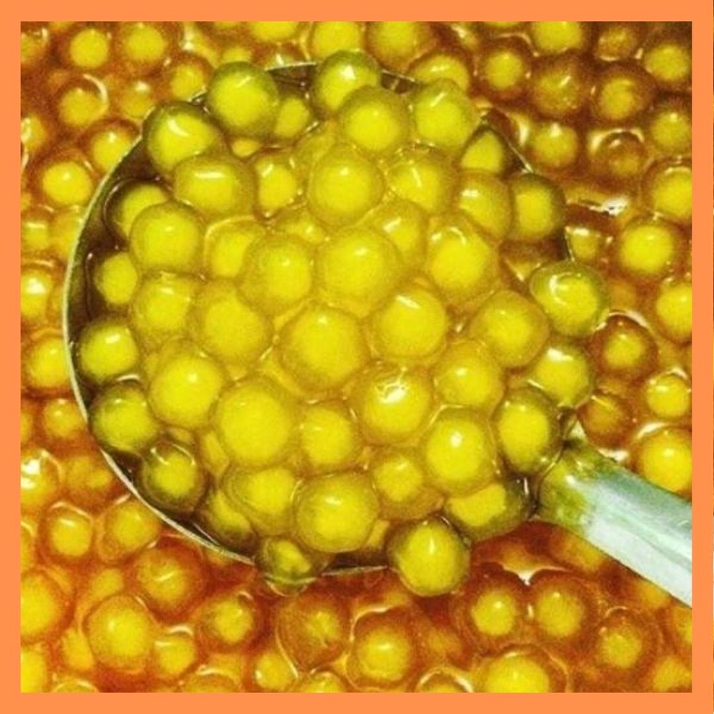 Trân Châu Hoàng Kim Nguyên Liệu Pha Trà Sữa Thương Hiệu Krub.O Túi 1kg.nguyên liệu làm trà sữa