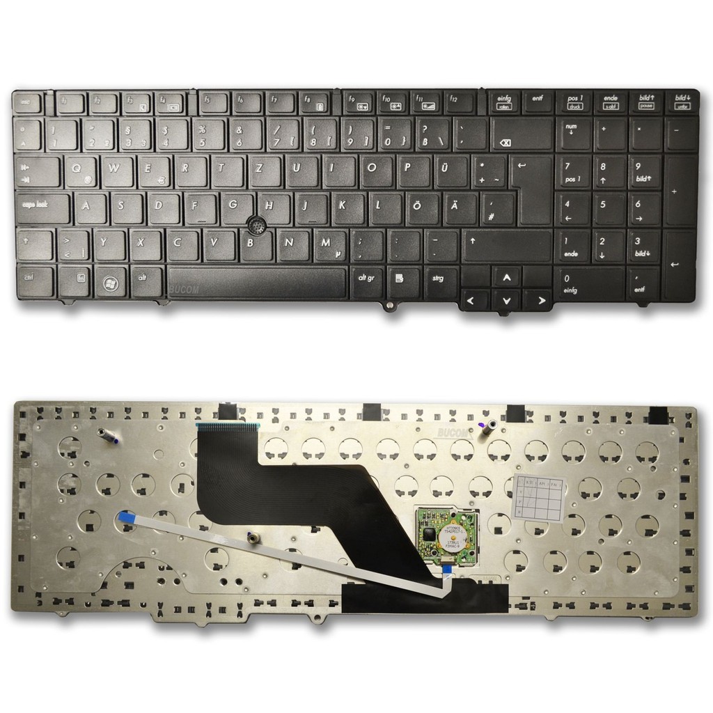 (KEYBOARD) BÀN PHÍM LAPTOP HP 8540 (CÓ CHUỘT) dùng cho EliteBook 8540p 8540w