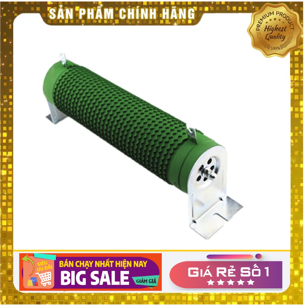 Điện trở xả cho biến tần , điện trở hãm, điện trở sứ xanh, 70 ôm, 50 ôm, 2000w, 3000w