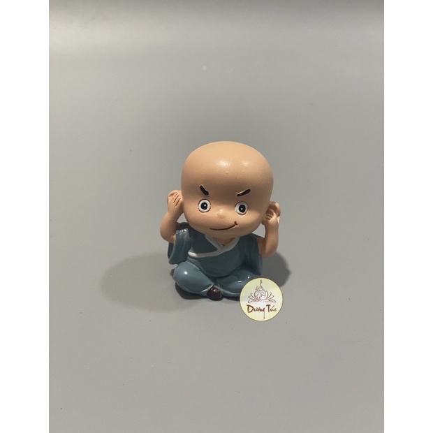 Bộ Tượng Bốn Chú Tiểu tứ không áo lam dễ thương