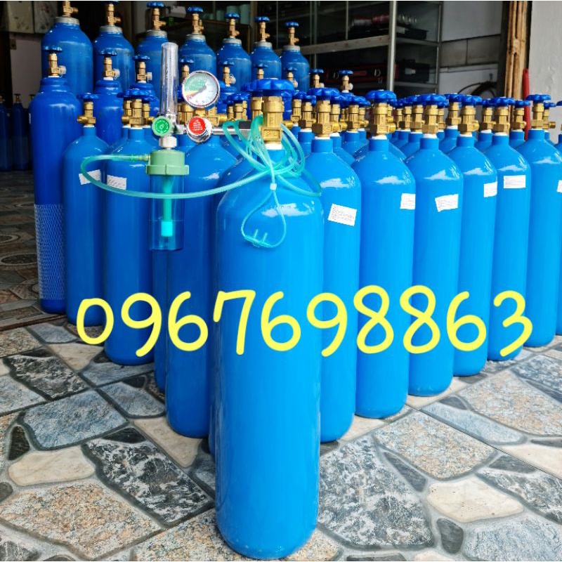 Trọn bộ bình Oxy thở 9lít