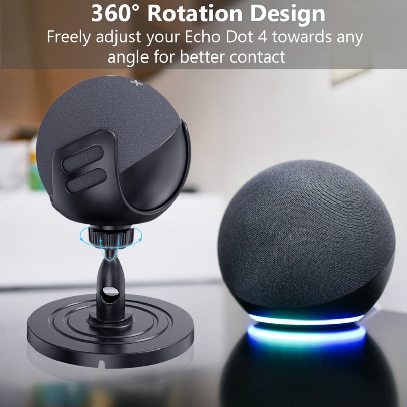 Máy Tính Bảng Xoay 360 Độ Thông Dụng° Giá Đỡ Loa Để Bàn Cho Echo Dot 4th Gen / HomePod Mini