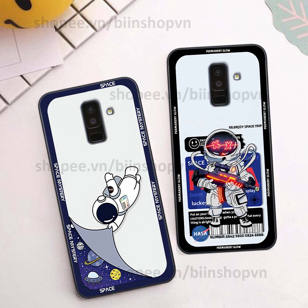Ốp Samsung J8 phi hành gia vũ trụ space.x siêu đẹp, thời trang
