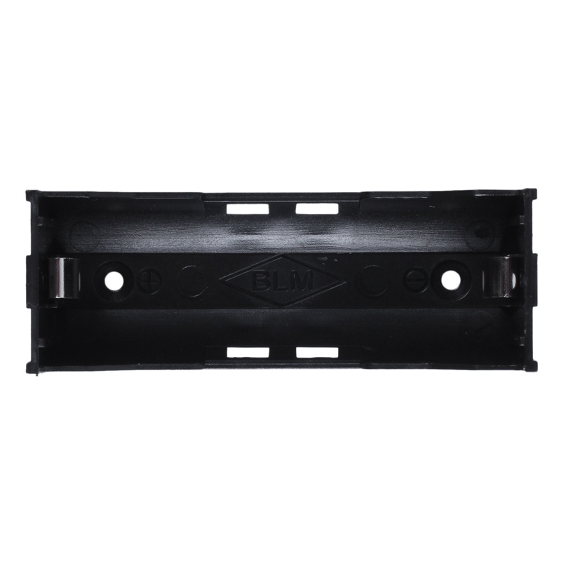 Hộp đựng pin 26650 đơn bằng nhựa Hộp đựng 10 cái Màu đen