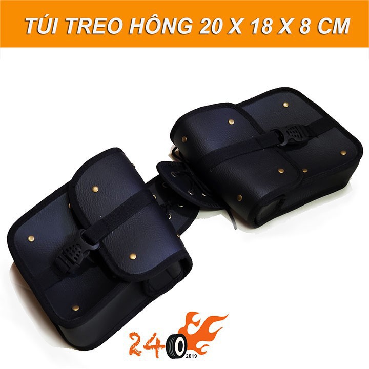 TÚI TREO HÔNG MÔ TÔ KIỂU 67 CHO XE MÁY