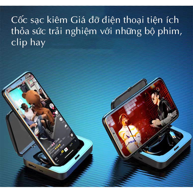 Tai Nghe Bluetooth, Tai nghe nhét tai bluetooth M20 Pin trâu 36 giờ nghe nhạc; Cốc Sạc Kiêm Sạc Dự Phòng 2000mAh