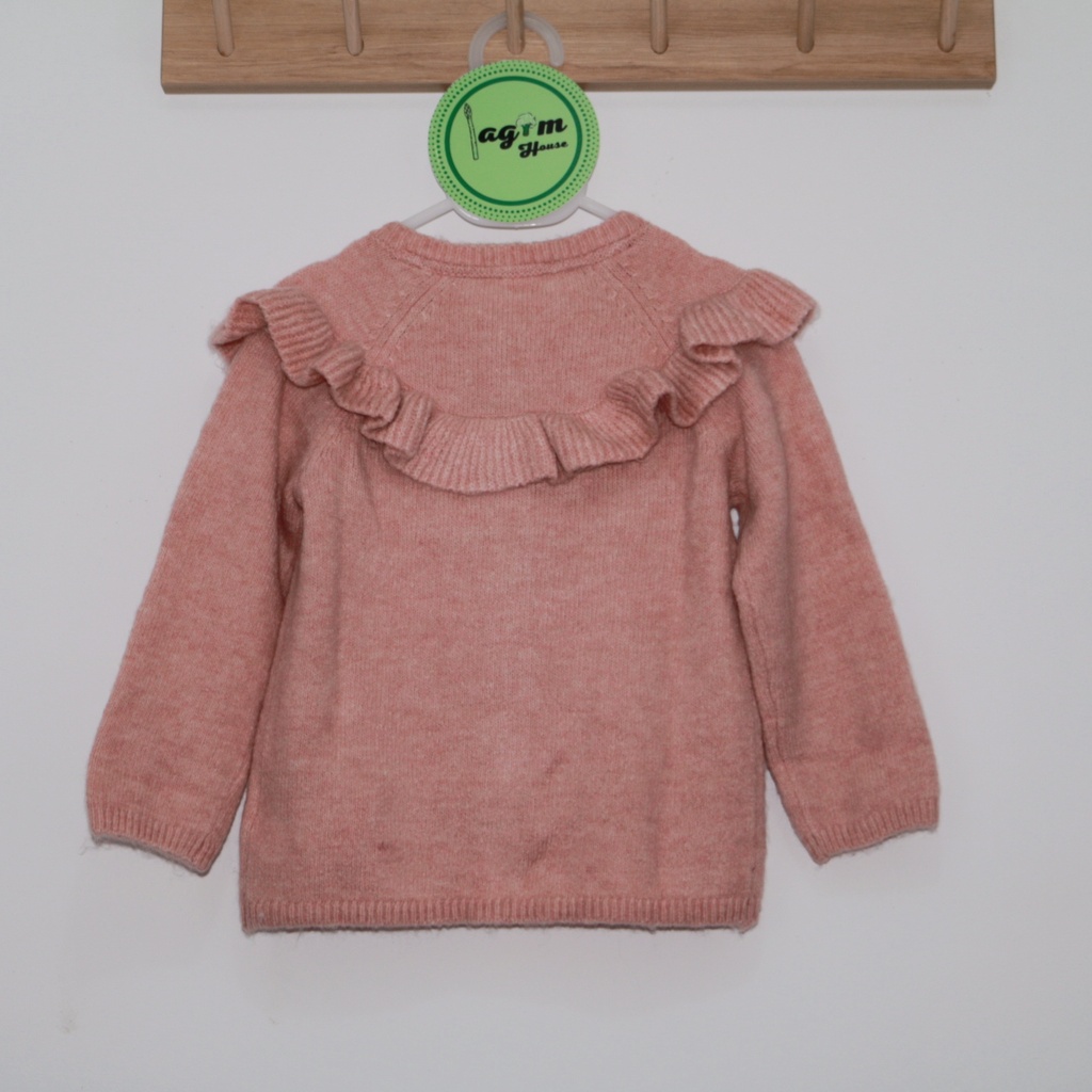 Áo khoác len cardigan HM dư xịn cho bé gái 6-15kg - Lagim House