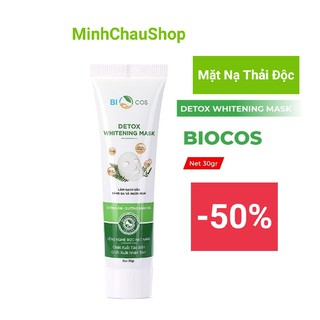 Mặt nạ Detox thải độc trắng da Biocos