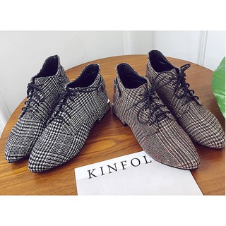 Giày Nữ cột giây bao đẹp/boot nữ/Giầy bệt/ Hài nữ / Giày búp bê chất đẹp mẫu hot 2017