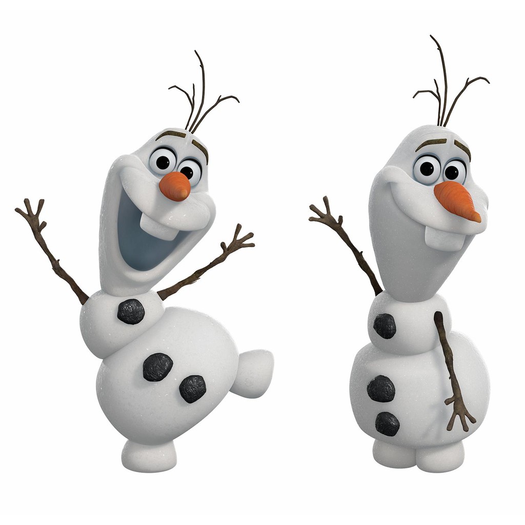 Disney Sticker Dán Tường Rmk2372Scs (C1) Hình Người Tuyết Olaf The Snow Man - Disney