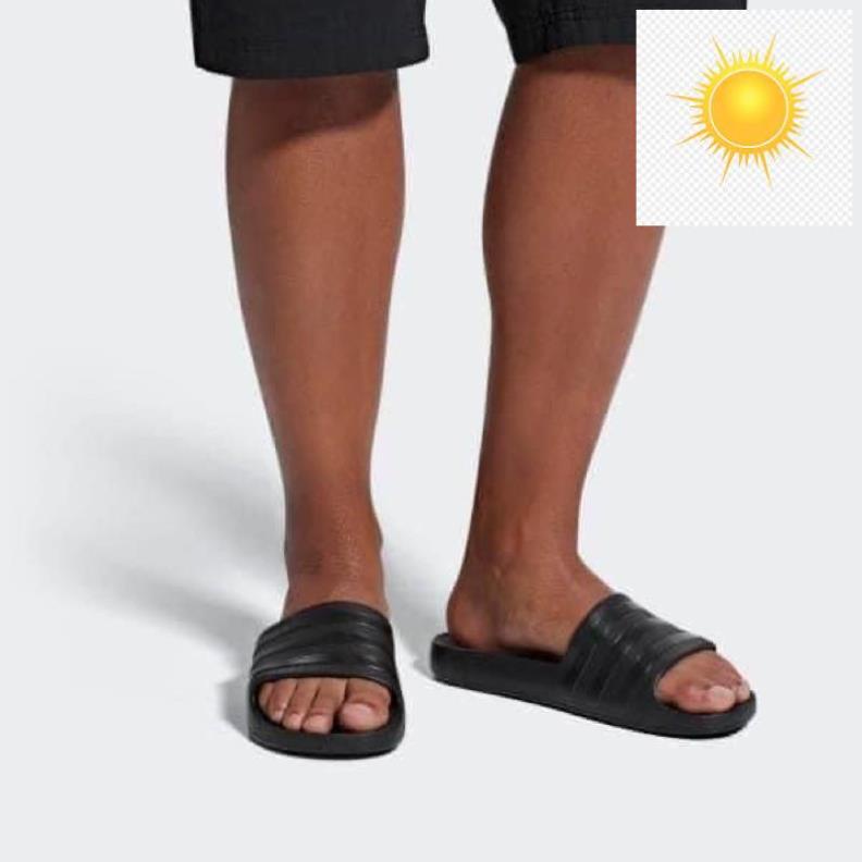 🤐 Dép Adidas Adilette Aqua Slides Full Black 🤐