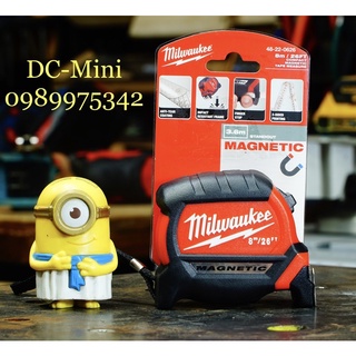 Thước kéo milwaukee 8m / 26ft magnetic 48-22-0626