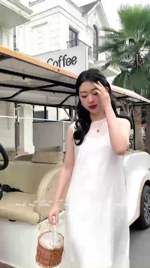 Váy tơ nhăn suông dáng dài LeeGi Design Min6056 Min6053 | BigBuy360 - bigbuy360.vn