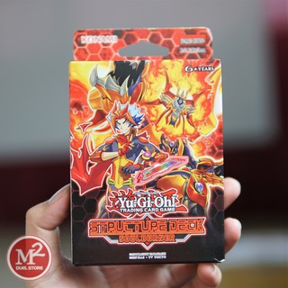 Hộp thẻ bài yugioh Soulburner Salamangreat Structure deck - Phiên bản quốc tế UK