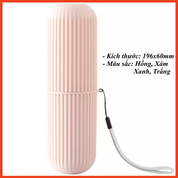 Hộp đựng bàn chải đánh răng đựng sắp xếp bàn chải đánh răng cắm trại du lịch ngoài trời [Hộp Trung]