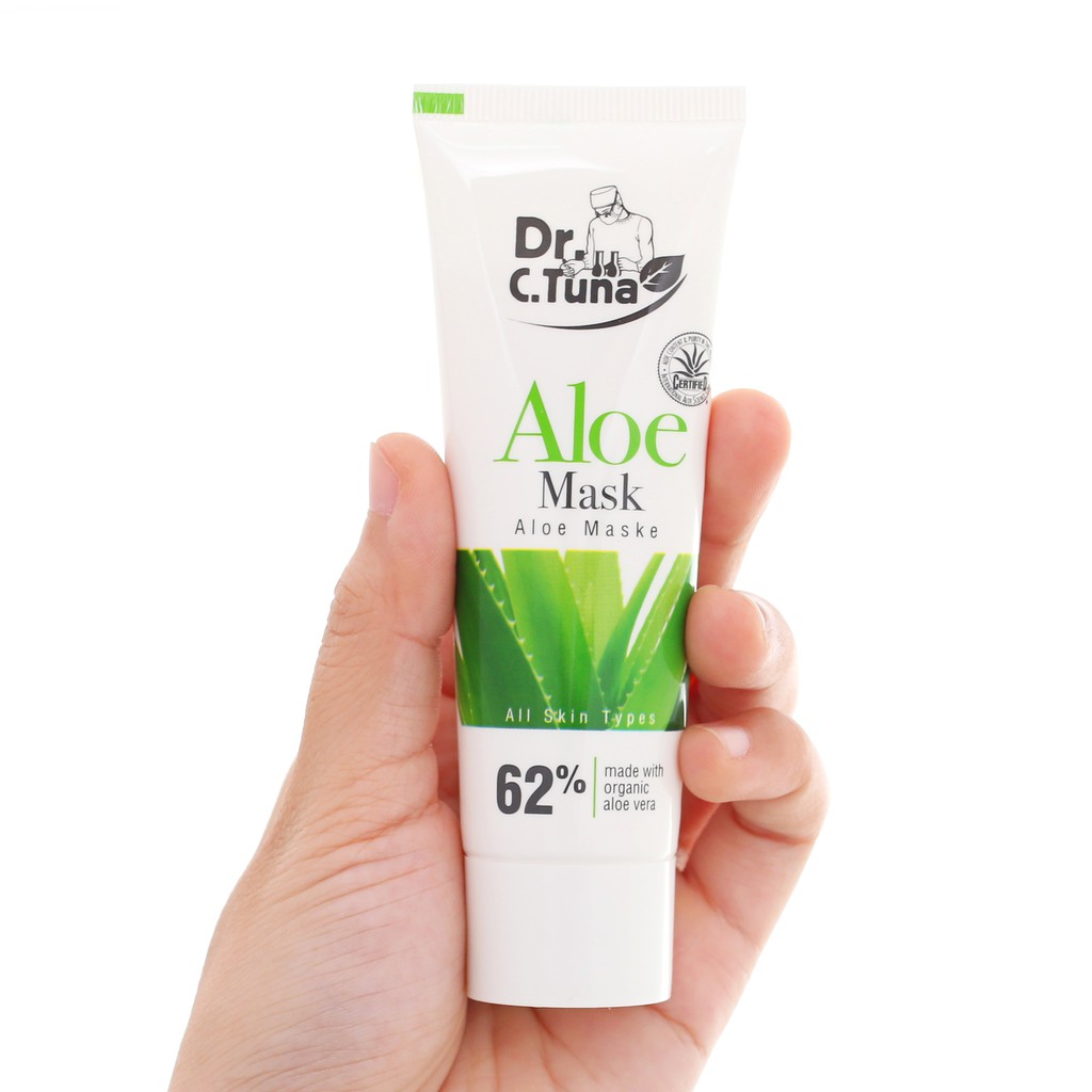 [Date 07/2021] Mặt Nạ Dưỡng Ẩm Chiết Xuất Nha Đam 62% Farmasi Dr C Tuna Aloe Vera Mask 50ml