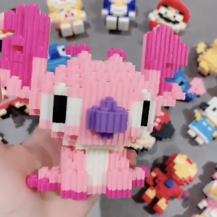 MÔ HÌNH LẮP RÁP 3D MINI ĐÁNG YÊU CHO BÉ - ĐỒ CHƠI XÉP HÌNH 3D