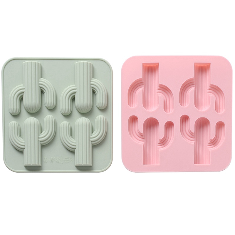 Khuôn làm bánh DIY hình cây xương rồng để làm món pudding thạch