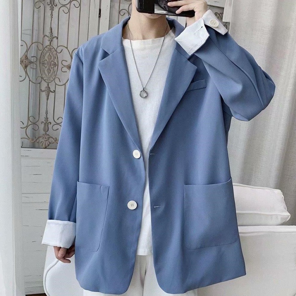 Áo khoác vest phong cách Hàn Quốc thiết kế sang trọng cho nam và nữ fashion bigsize blazer áo unisex coat