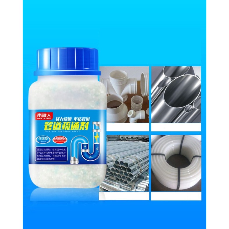COMBO 2 Bột thông cống, thông tắc bồn cầu, đường ống nước siêu mạnh, hiệu quả nhanh chóng -seashop9x