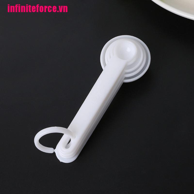 Bộ 5 Muỗng Đo Lường Bằng Nhựa Chất Lượng Cao