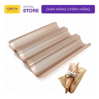 Khay nướng banh mỳ BAGUETTE 3 rãnh chất liệu thép cao cấp chống gỉ