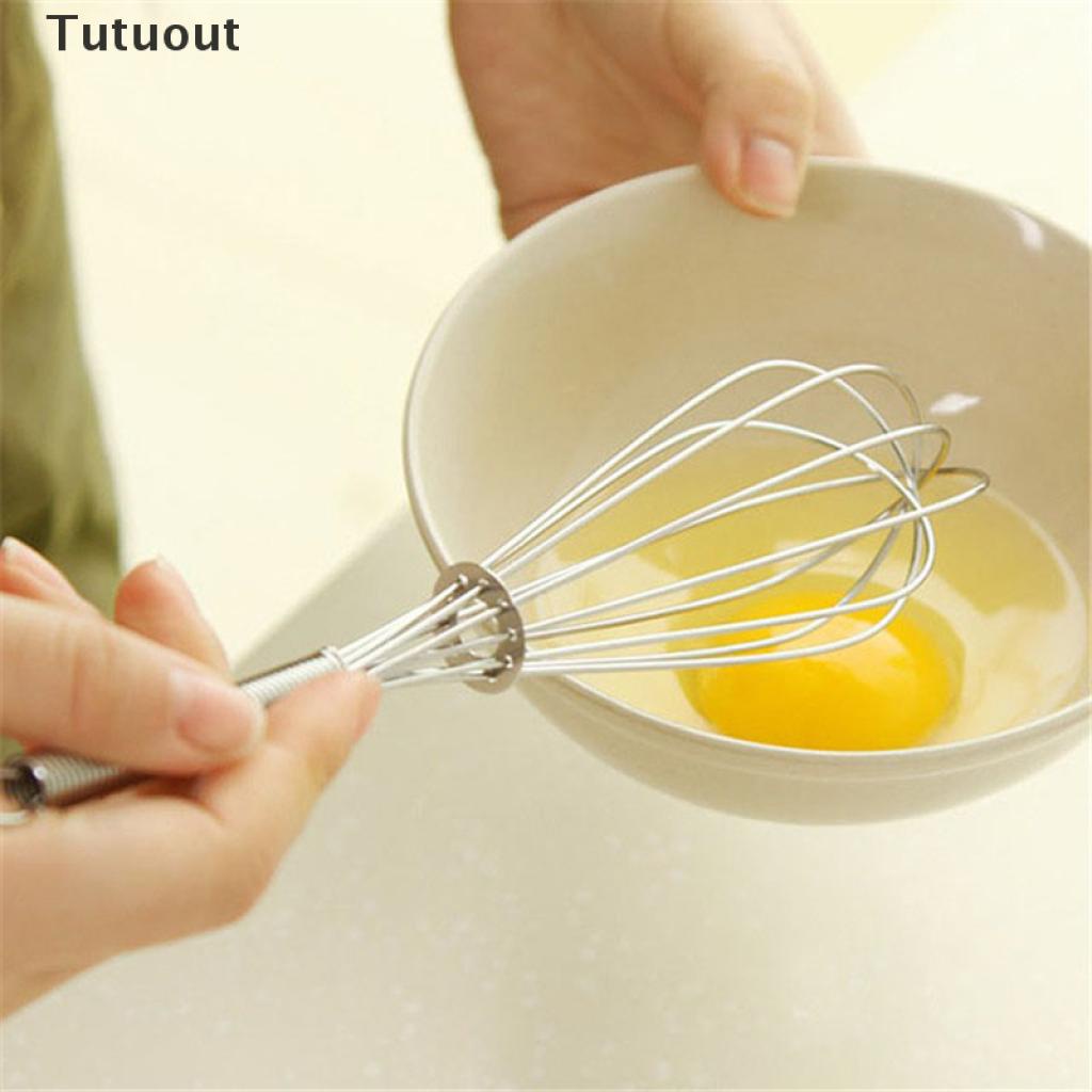 Dụng Cụ Đánh Trứng 6inch Bằng Thép Không Gỉ Tiện Dụng