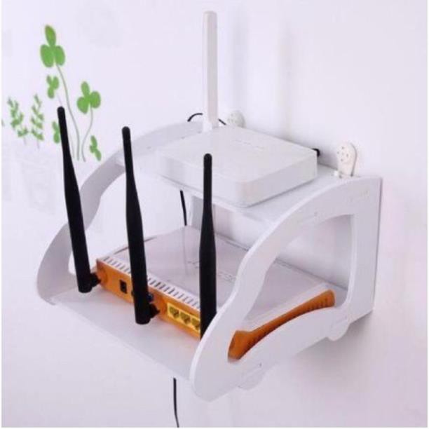 [SALE SỐC] [GIÁ HỦY DIỆT] Kệ wifi treo tường 2 tầng nhỏ gọn IG375 [Freeship 10k]