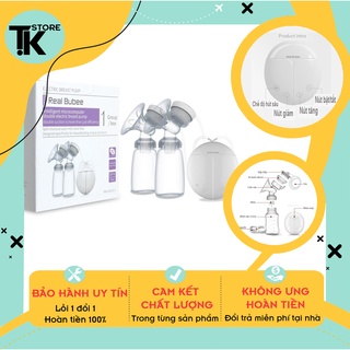 [HÀNG LOẠI 1] MÁY HÚT SỮA ĐIỆN ĐÔI REAL BUBEE CAO CẤP - BẢO HÀNH 12 THÁNG