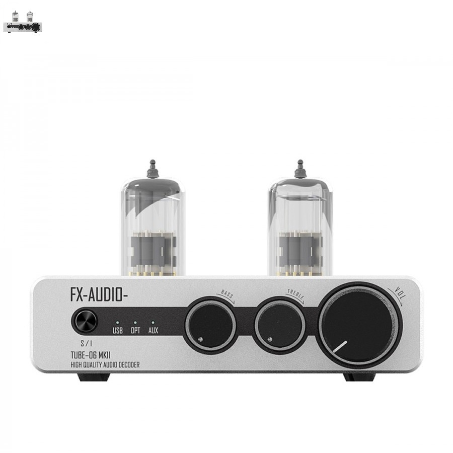 [Mã ELHACE giảm 4% đơn 300K] Bộ Ampli Chỉnh Bass-Treble FX-Audio TUBE-06 MKII