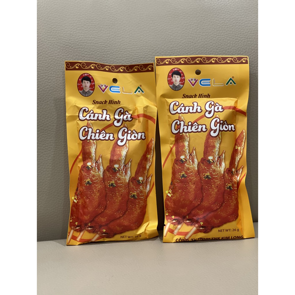 Cánh Gà Chiên Giòn Snack hình cánh gà chiên giòn