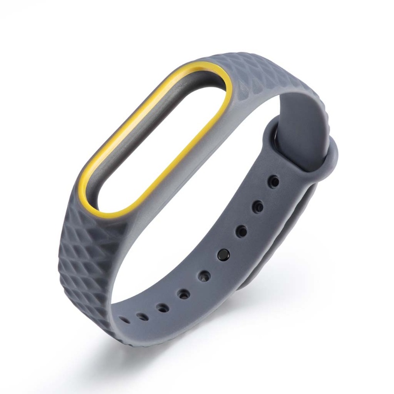 Dây Đeo Tay Bằng Silicone Chống Nước Cho Đồng Hồ Thông Minh MI Band 2