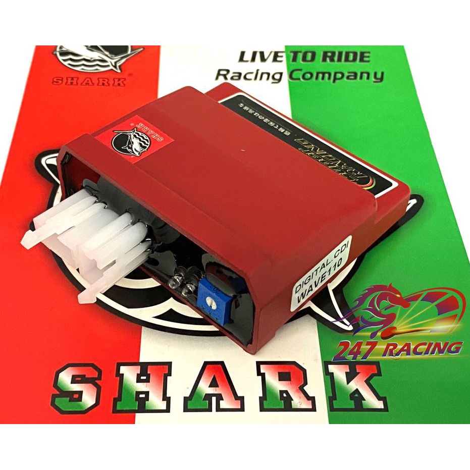 IC Shark Tăng Chỉnh gắn xe máy Wave 110 S110 Future 125.....Wave a110