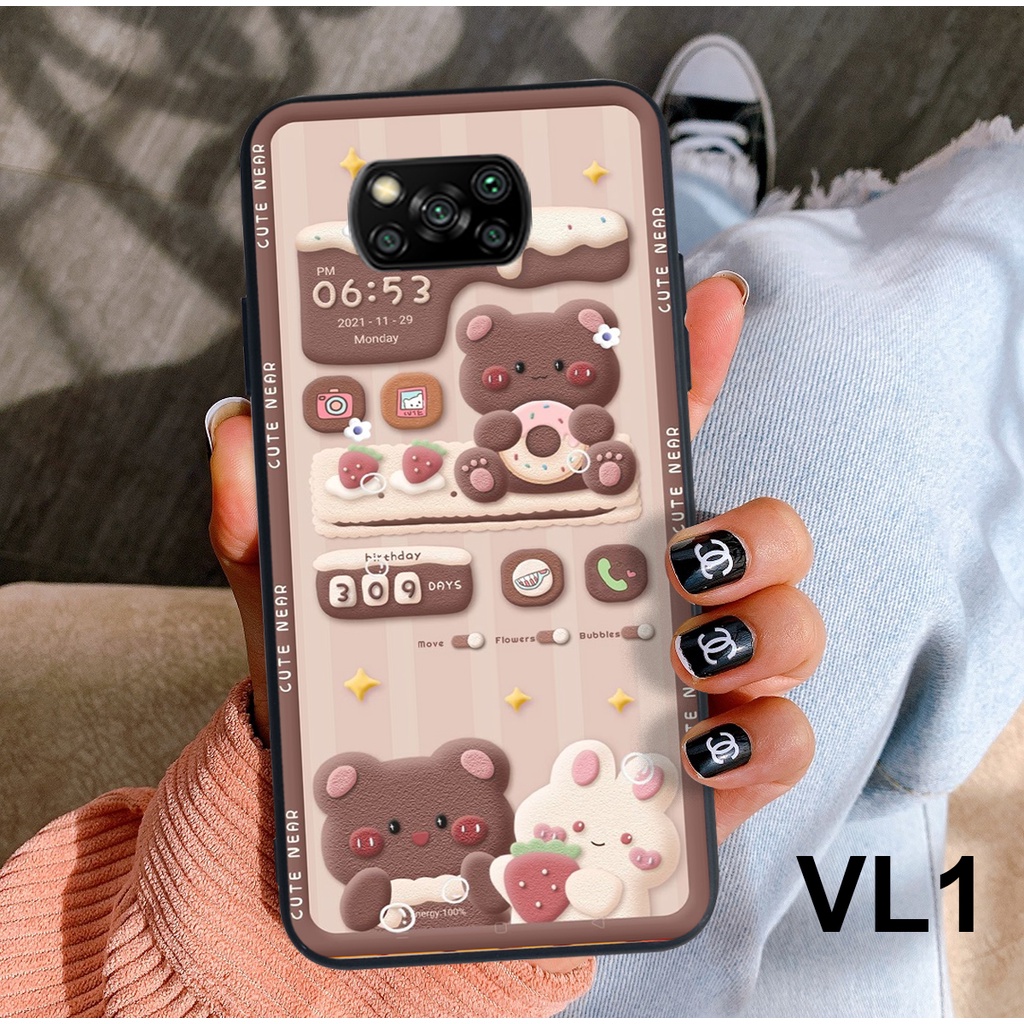 ỐP LƯNG ĐIỆN THOẠI XIAOMI POCO X3/POCOX3NFC/POCO X3PRO ỐP IN HÌNH SIÊU CUTE, DỄ THƯƠNG VÀ ĐNSG YÊU MỚI NHẤT GLSHOP