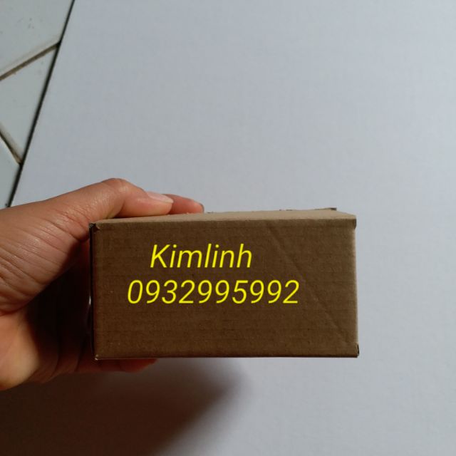 hộp carton size 10x8x5 ( 50 hộp mặt trong trắng ngoài màu nâu)