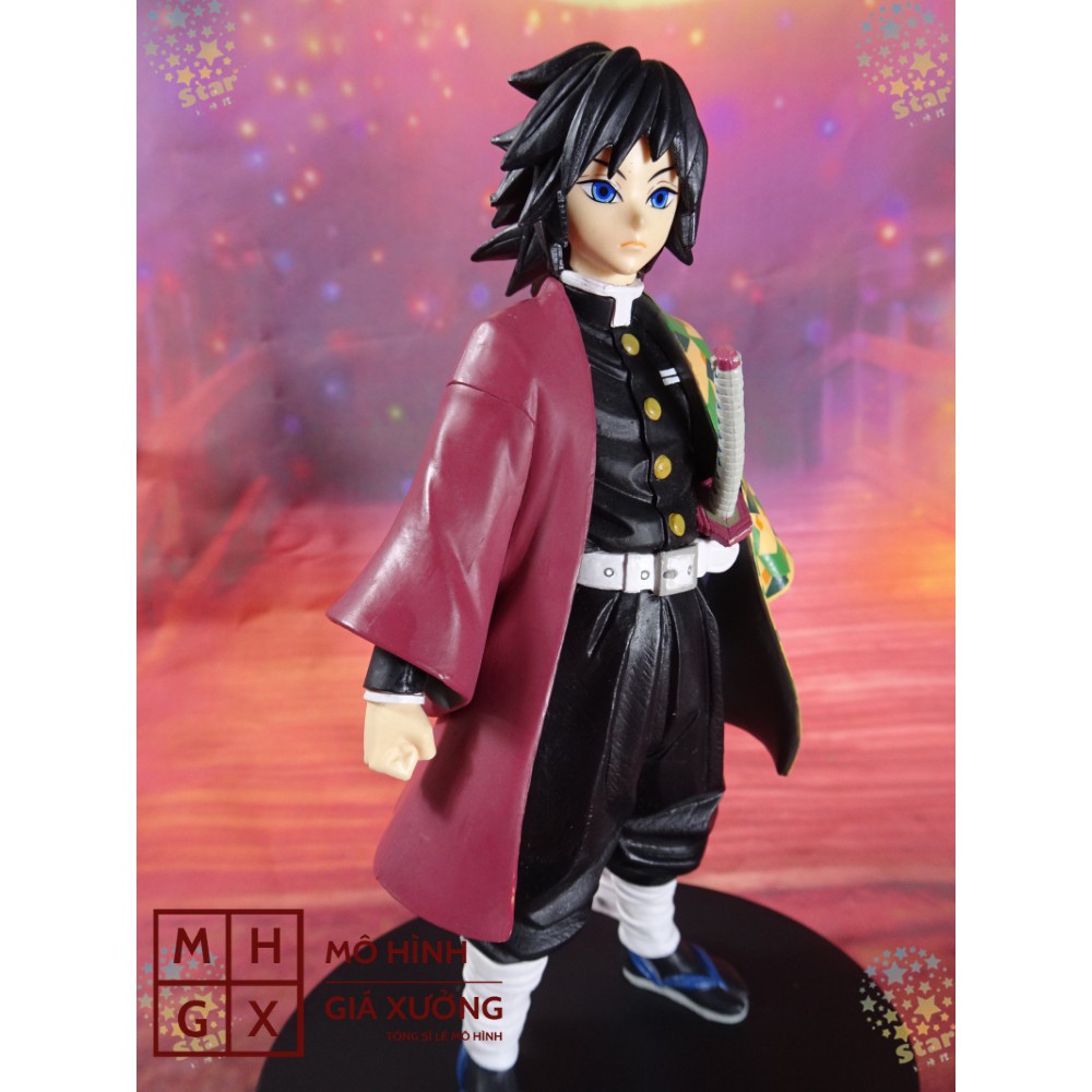 Mô hình Kimetsu No Yaiba figure Demon Slayer Tomioka Giyuu cao 15 cm - figure thanh gươm diệt quỷ