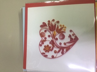 Thiệp quilling handmade