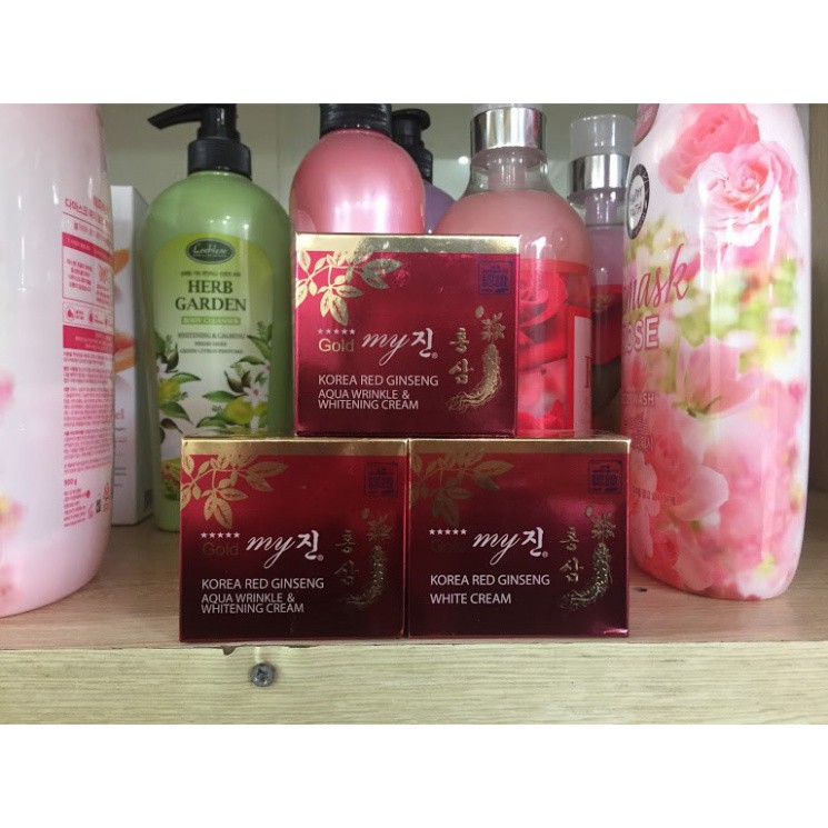 Kem nhân sâm - Kem trắng da chiết xuất nhân Sâm Ngày và Đêm My Gold 50ml [Chính Hãng Hàn Quốc]