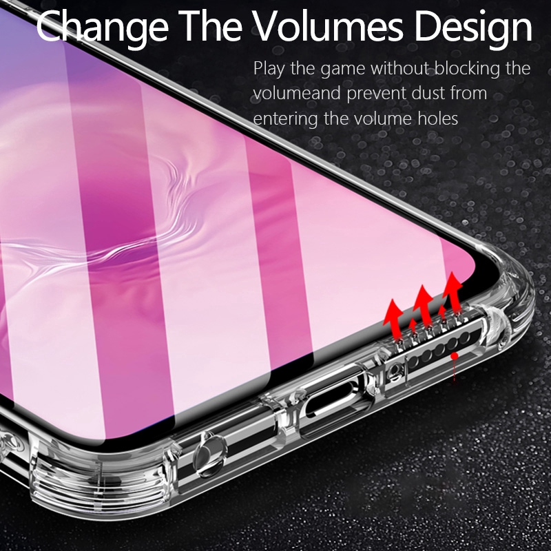 Ốp điện thoại TPU mềm chống va đập cho Samsung S10 Plus S10e