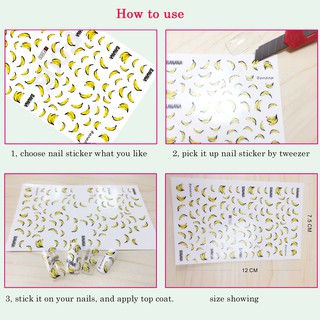Unmegoni Dán Trang Trí Móng Tay Hình Ngọn Lửa 3D DIY