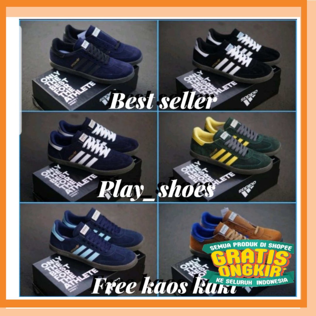 Giày Sneaker ADIDAS Bằng Da Lộn Hàng Nhập Khẩu Chất Lượng Cao Cho Thanh Thiếu Niên Học Sinh