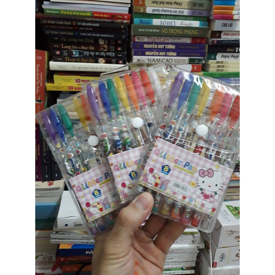 Bút nhũ 8 màu,Bút Viết Thiệp Mời