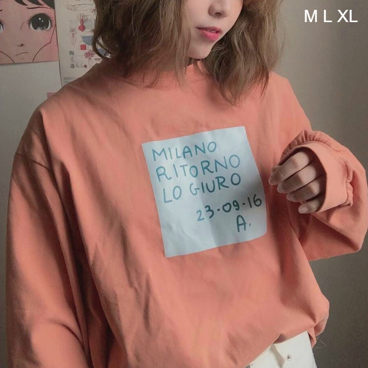 Áo thun dài tay  MILANO  bo tay phông Unisex nam nữ tee oversize form rộng pull Ulzzang Streetwear thu đông vải mềm