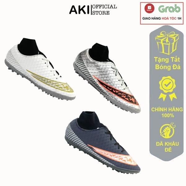 Giày đá bóng nam cỏ nhân tạo MTC X3 Nhiều Màu cao cổ thể thao phong cách chính hãng - MX001