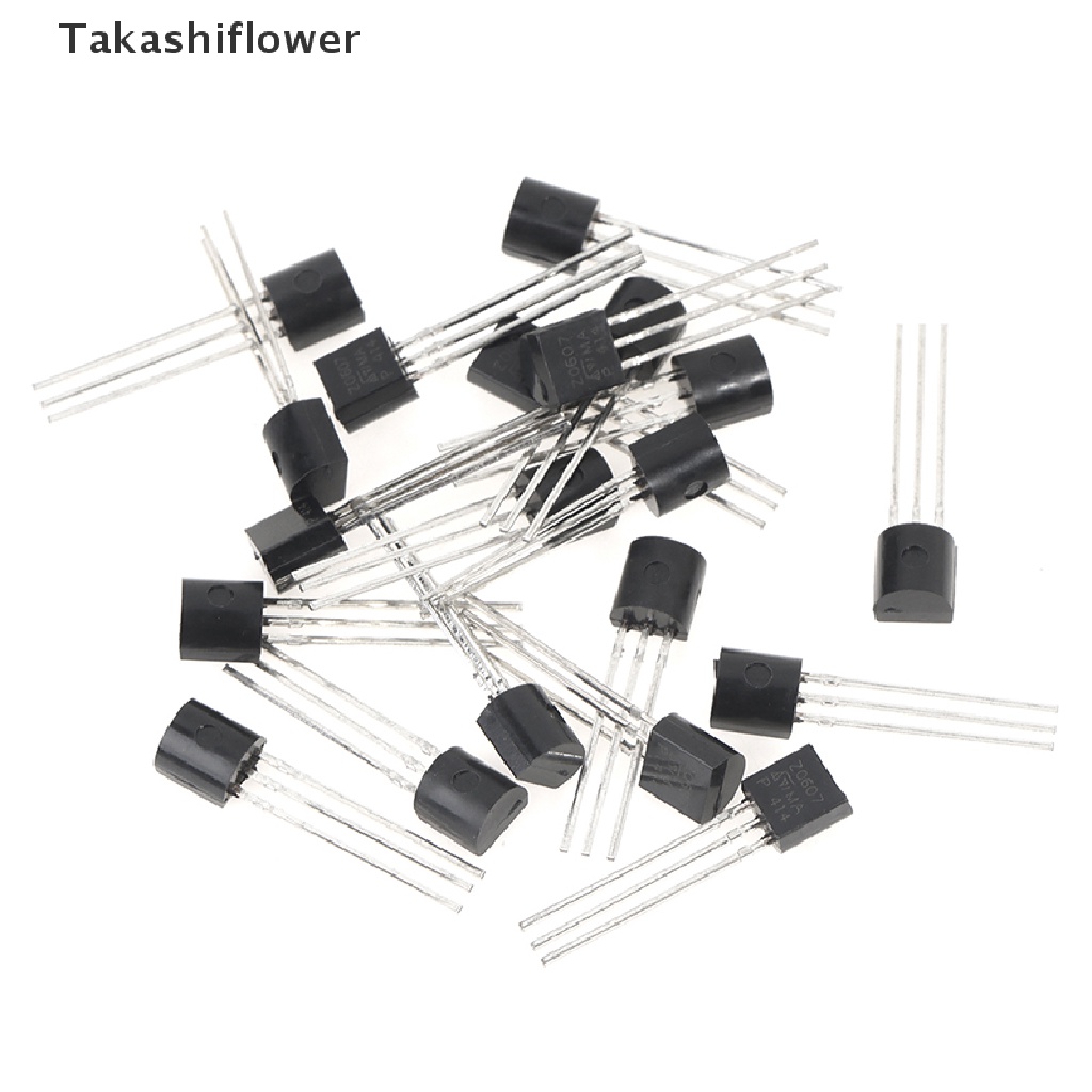 Set 20 Linh Kiện Điện Tử Z0607 Z0607MA TO-92 Triac 0.8A 600V 0.8 Amp 600 Volt Chuyên Dụng
