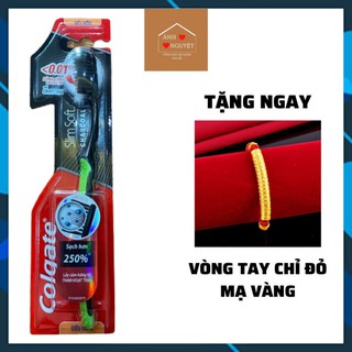 Bàn chải đánh răng COLGATE SlimSoft than Hoạt Tính, Bàn chải kháng khuẩn