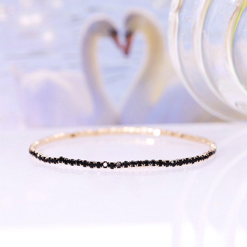 Vòng Tay Mạ Bạc 925 Đính Đá Zircon Sang Trọng Cho Nam Nữ