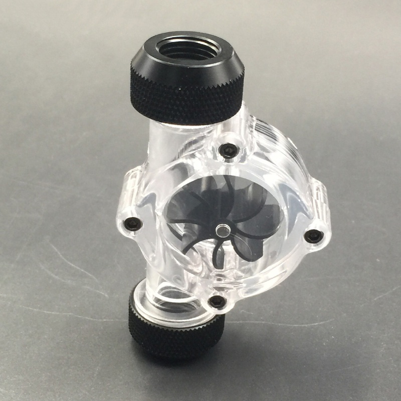 Đồng Hồ Đo Lưu Lượng Nước Làm Mát Máy Tính 8 Cánh G1 / 4 8 Impeller