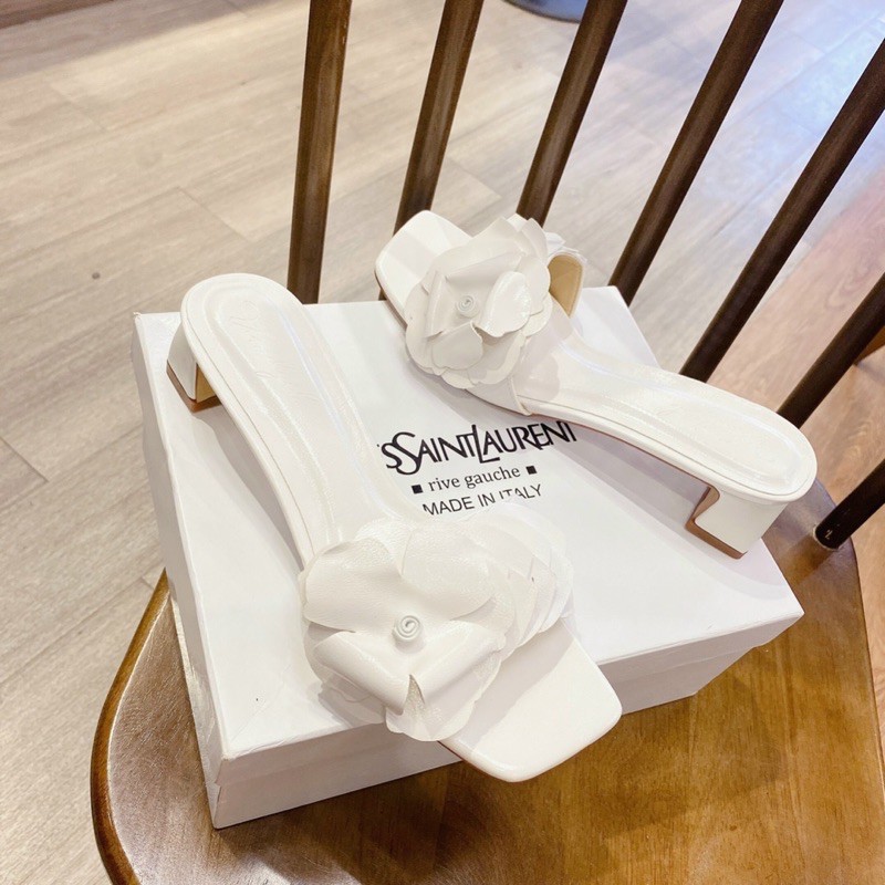 DÉP GUỐC BẢN XẾP HOA GÓT DẸT 5P